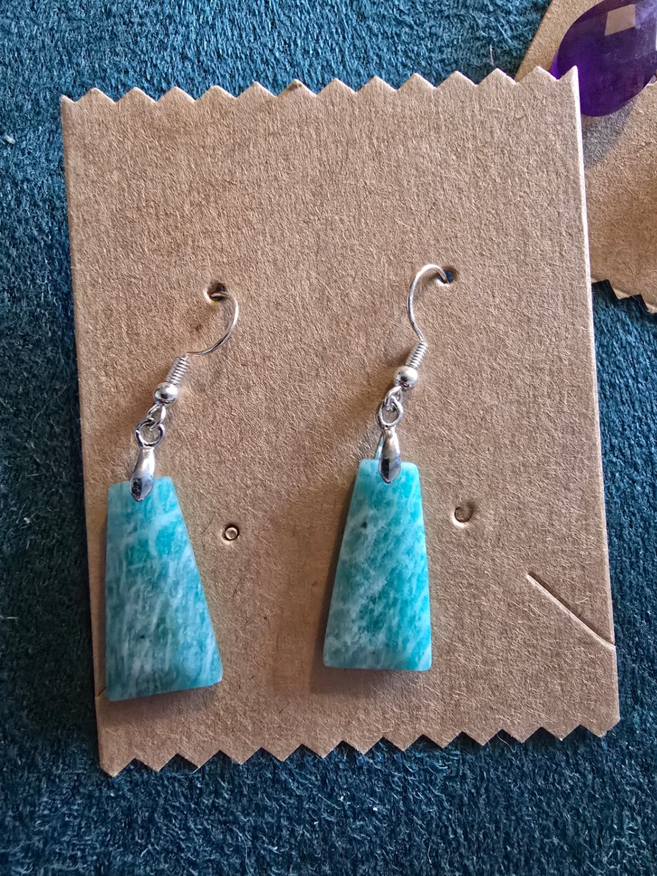 Amazonite earrings