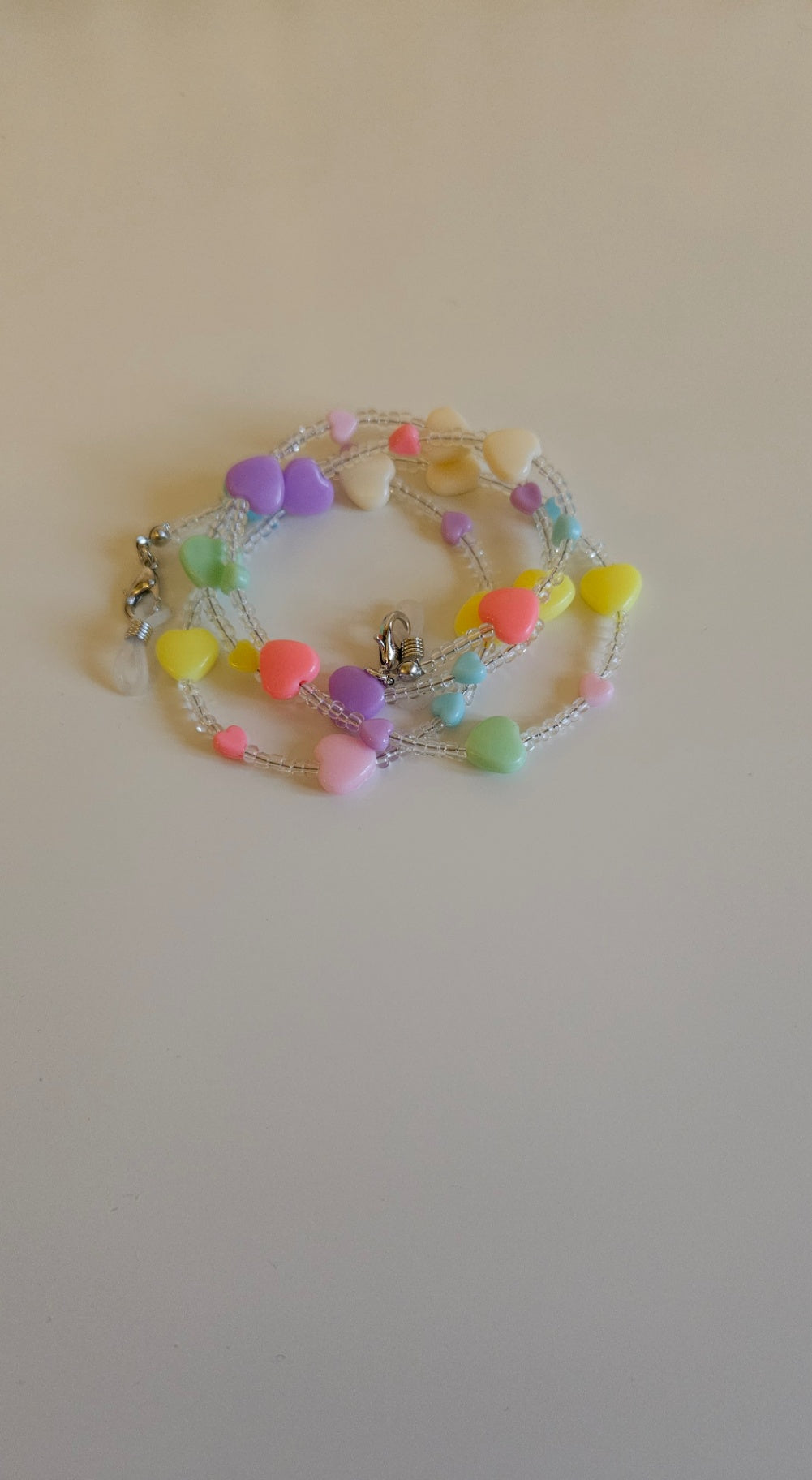 Rainbow Heart Sunglasses Chain
