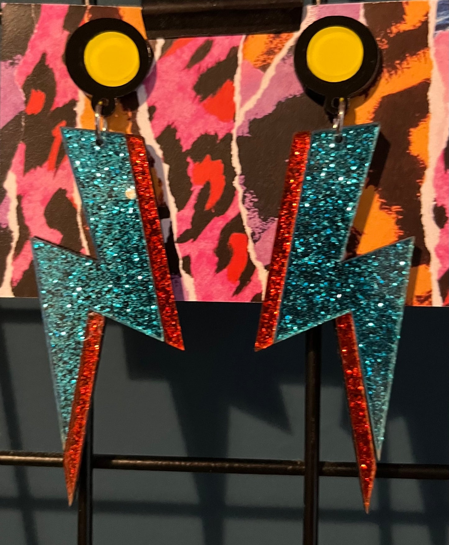 Bowie 'blue' earings