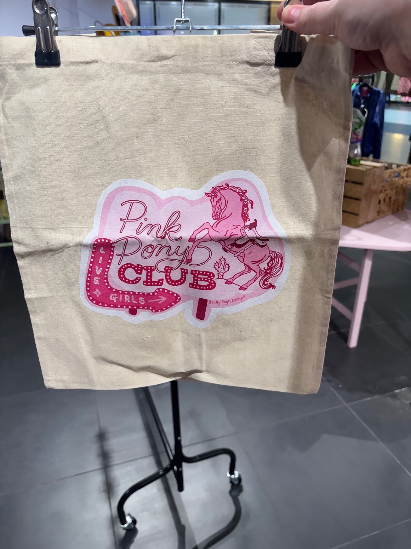 Pink Pony Tote