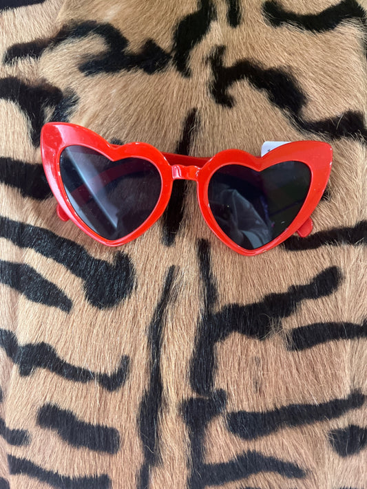 Sunnies Heart Red
