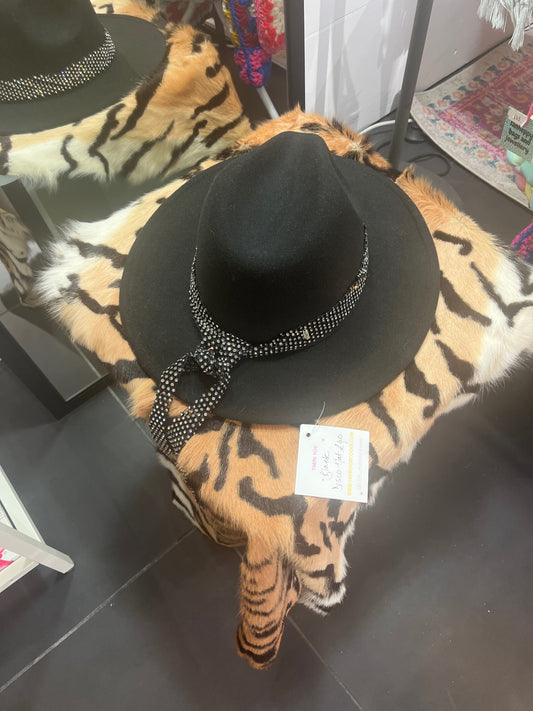 Disco Black Fedora