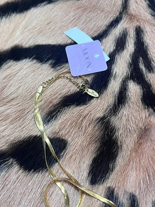 Rose Quartz point pendant necklace