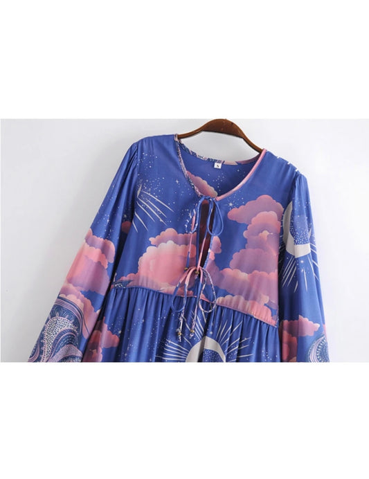 Purple Luna Night dress