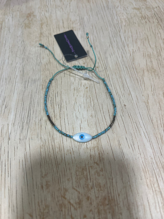 Lucky Eye Bracelet Pearl