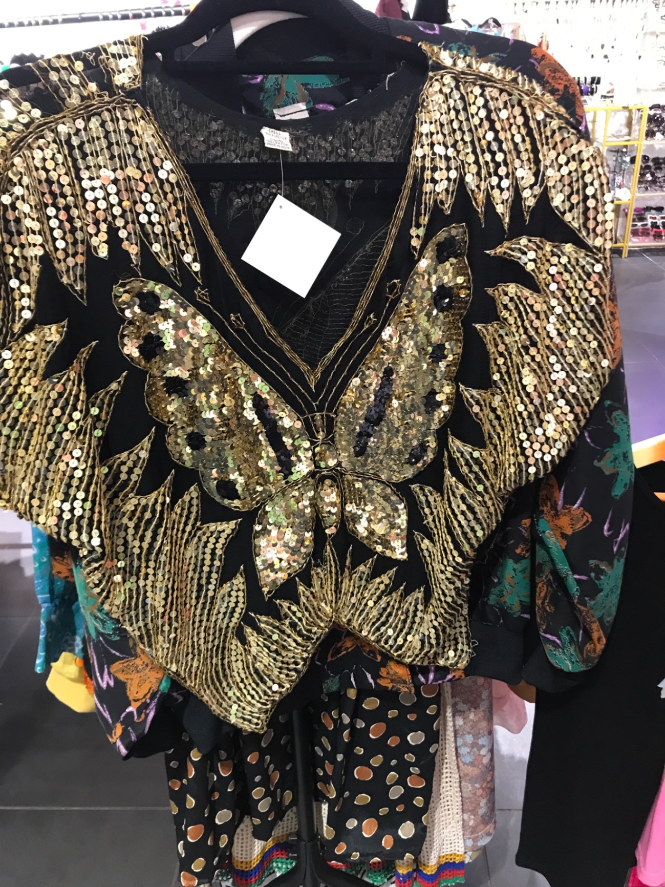 Gold butterfly