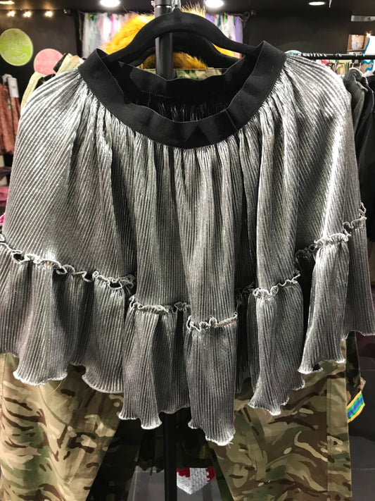 Silver skirt