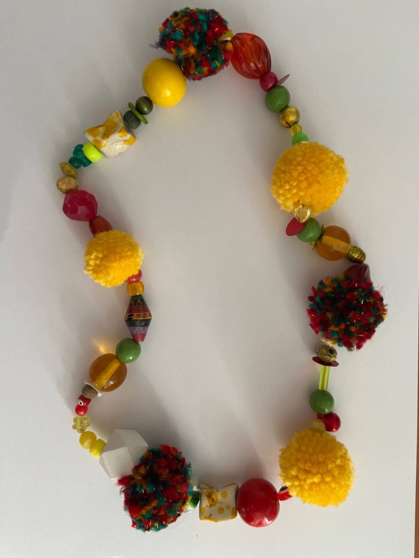 Pom Pom Necklace 1