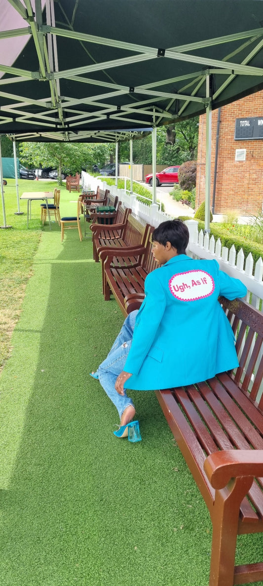 'Ugh As If' Clueless Turquoise Blazer