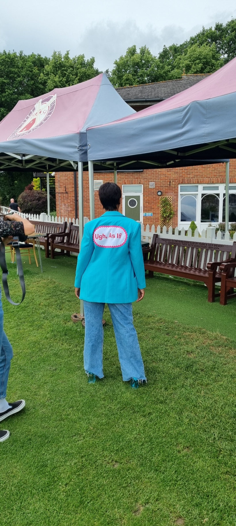 'Ugh As If' Clueless Turquoise Blazer