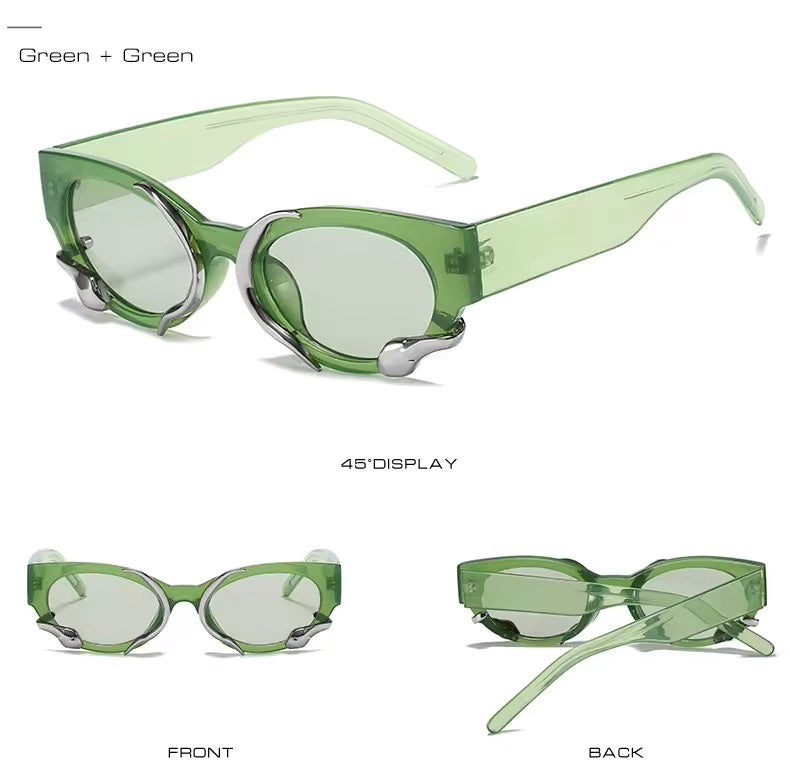 Snake Green Sunnies