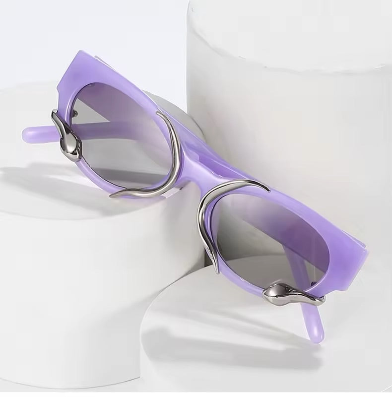 Snake Purple Sunnies