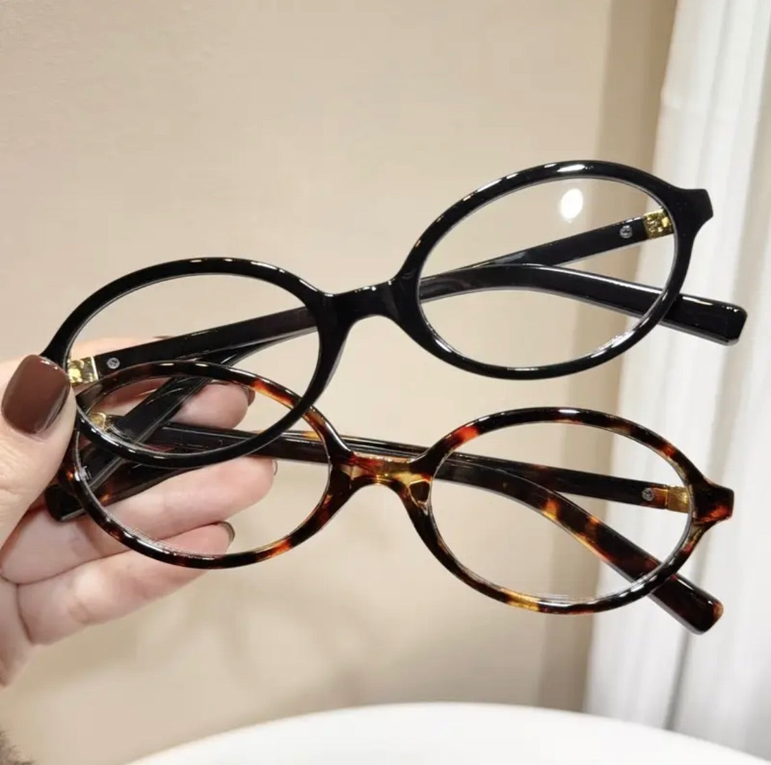 Preppy Black Anti-Blue Light Glasses