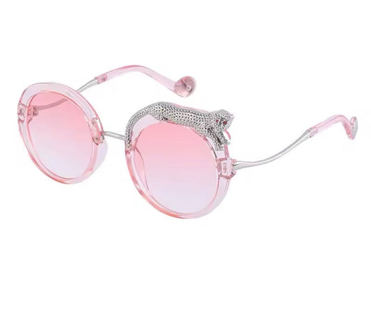 Leopard Jewel Pink Sunnies