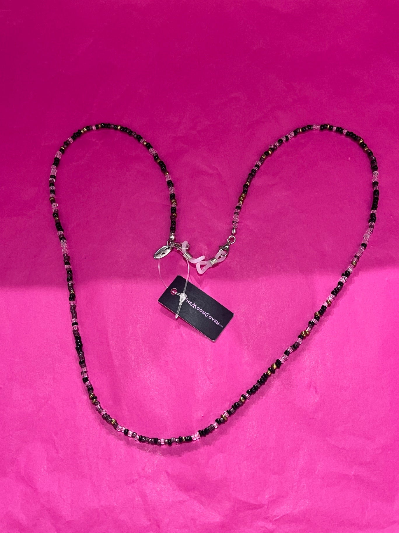 Black Bead Sunglasses Chain