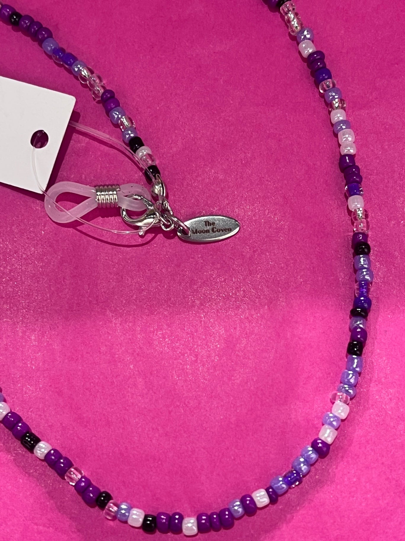 Purple Bead Sunglasses Chain