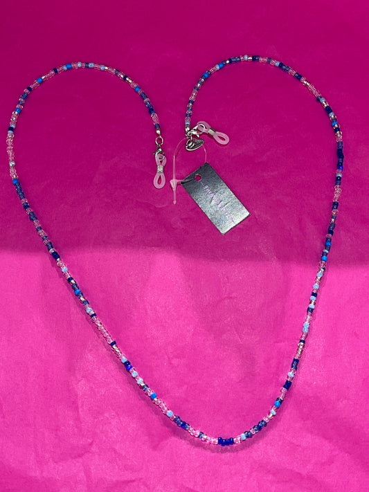 Blue Bead Sunglasses Chain
