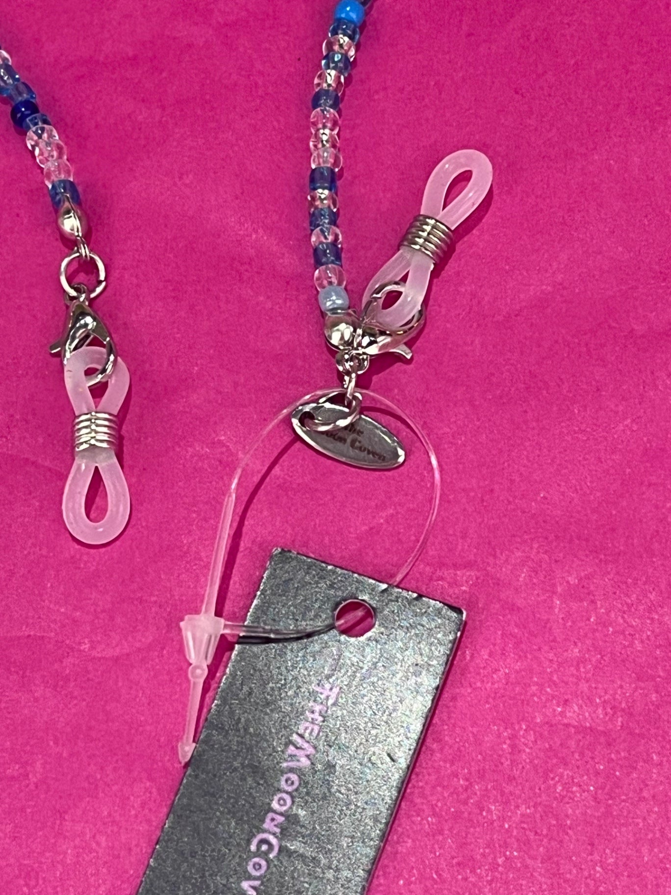 Blue Bead Sunglasses Chain