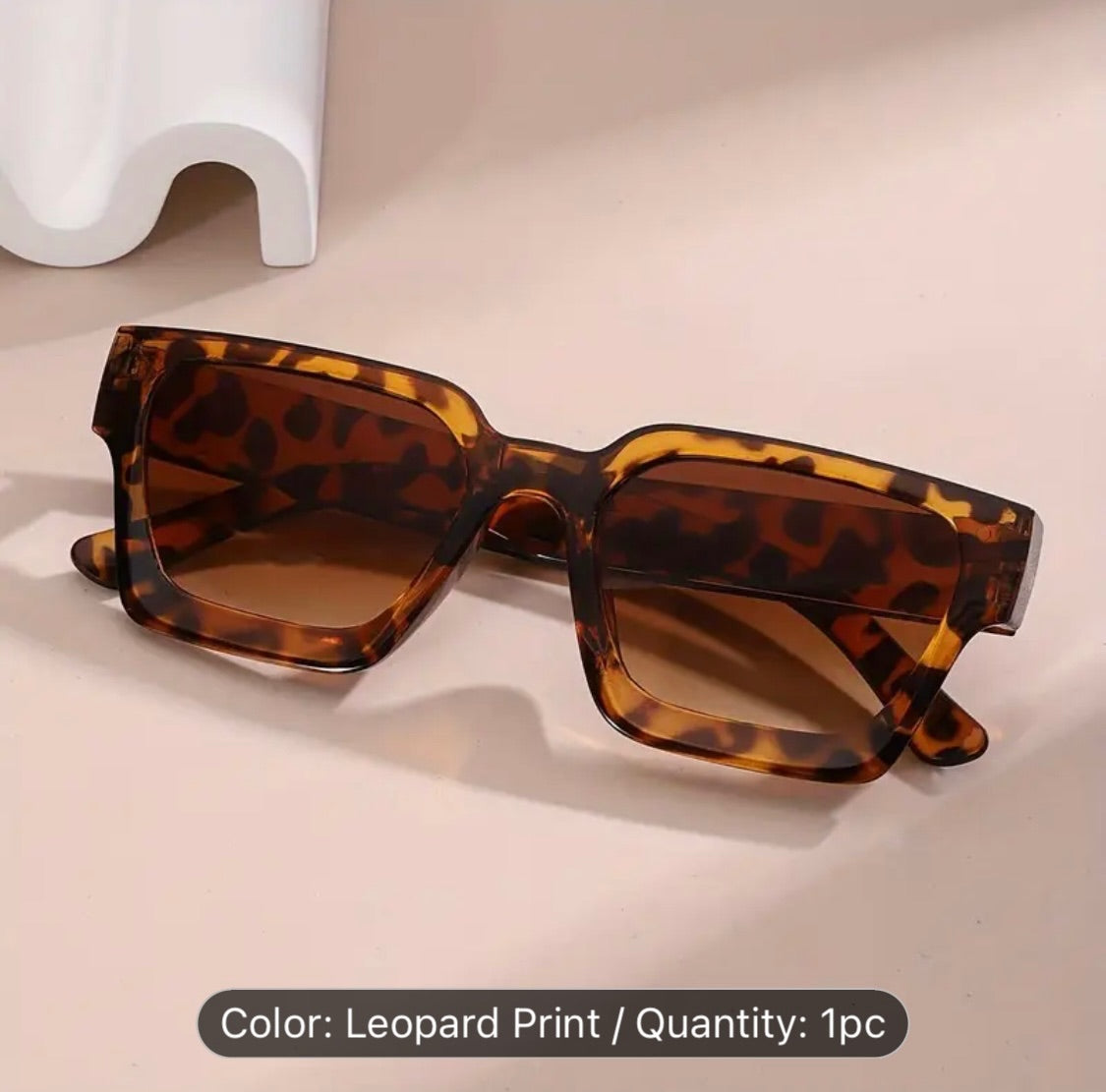 Leopard Geek Sunnies