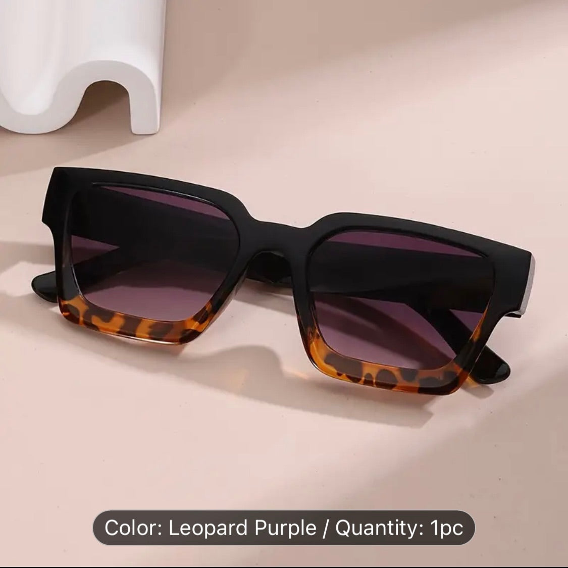 Leopard 2 Tone Sunnies