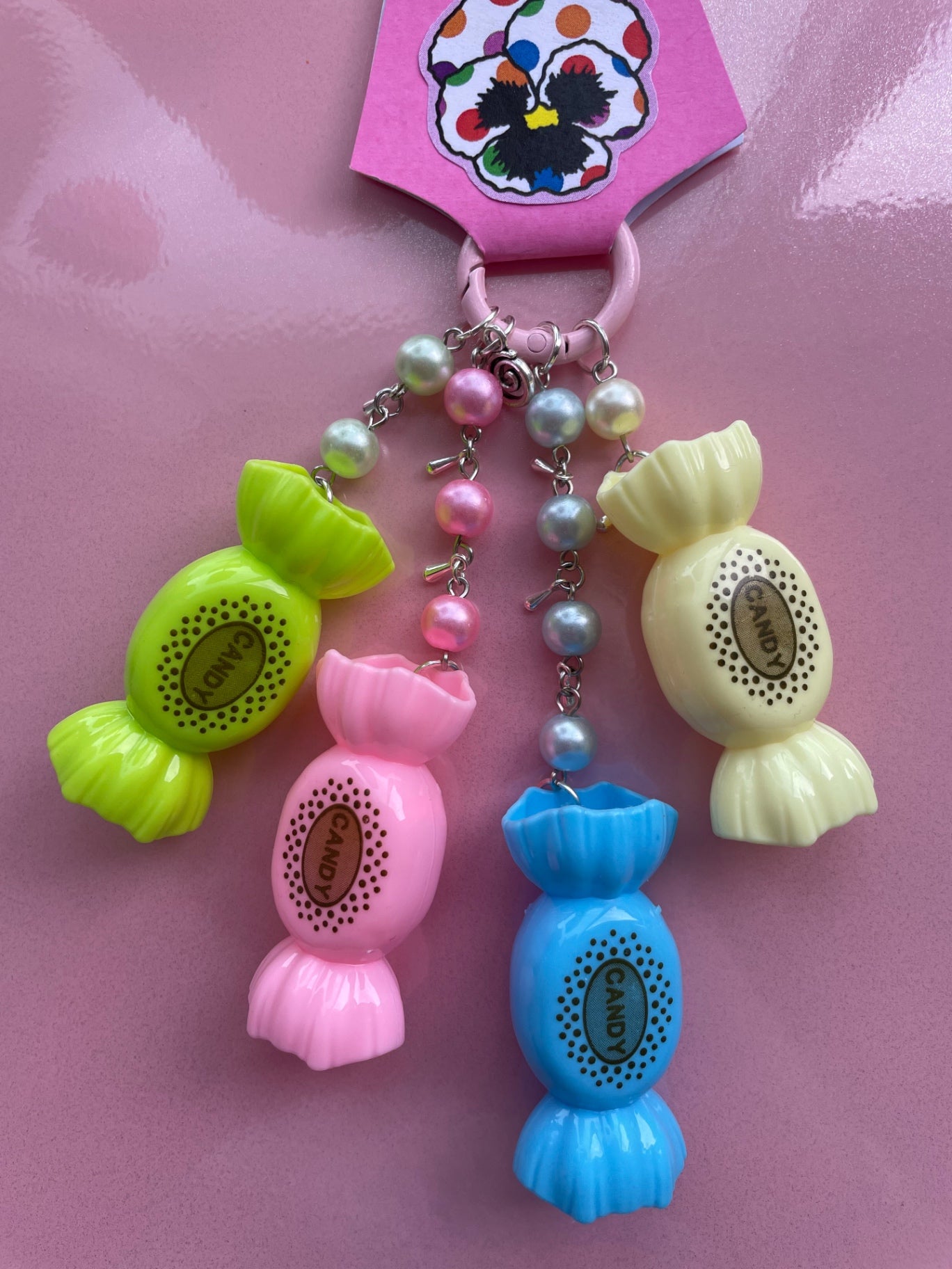 Candies & Pearls Keychain