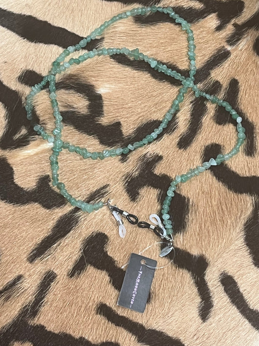 Green Aventrine Glasses Chain
