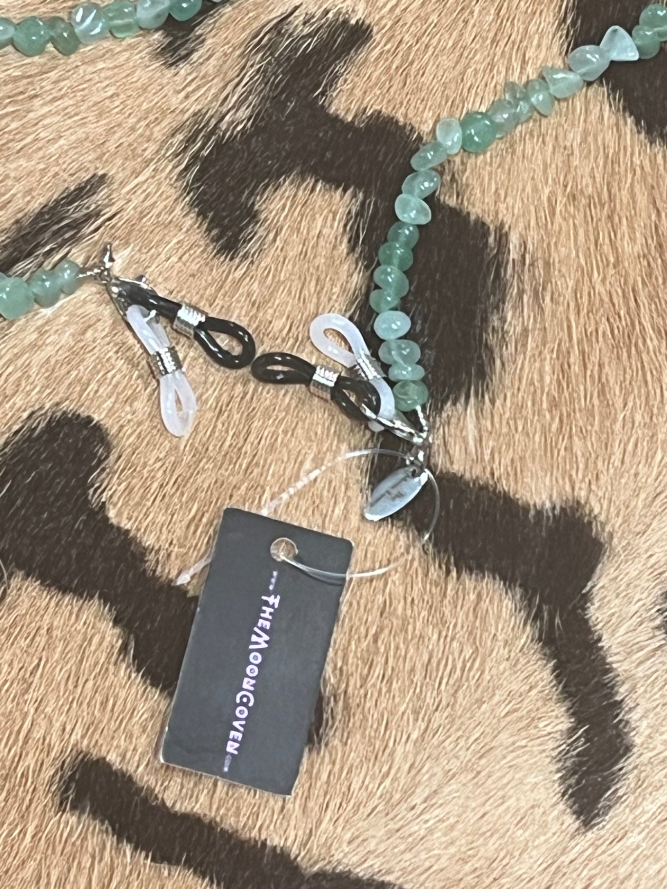 Green Aventrine Glasses Chain