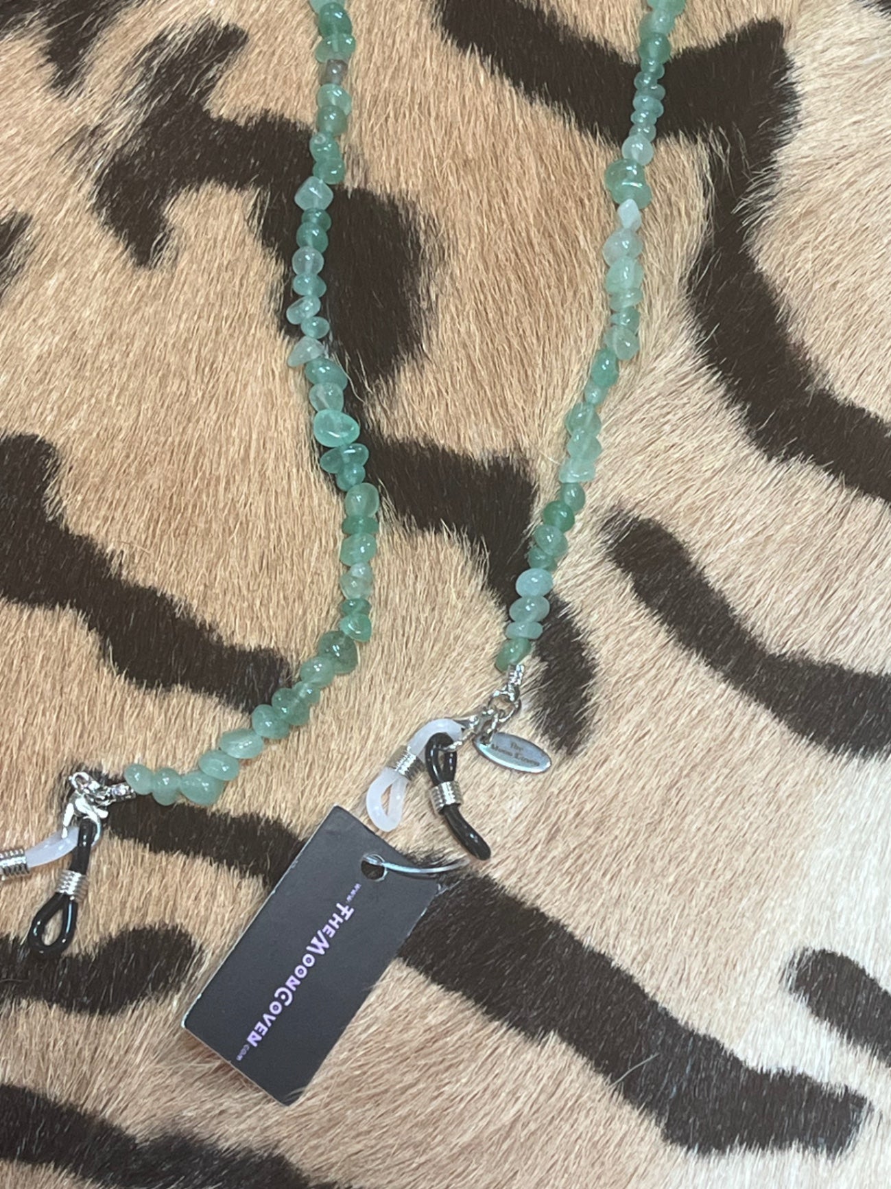 Green Aventrine Glasses Chain