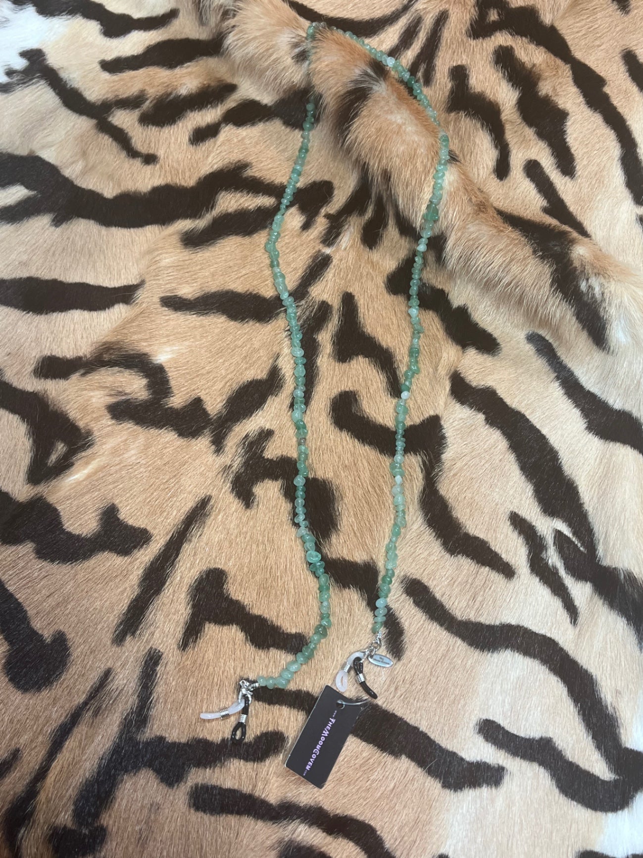 Green Aventrine Glasses Chain