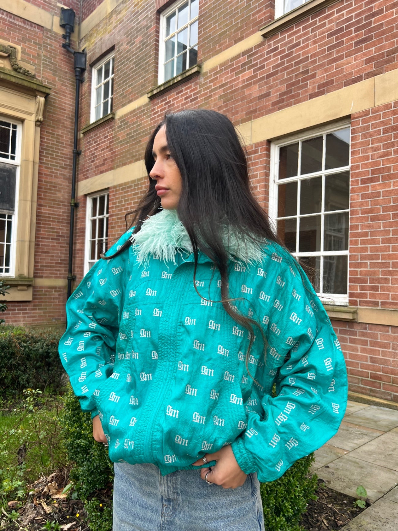 GM Teal Shell Jacket
