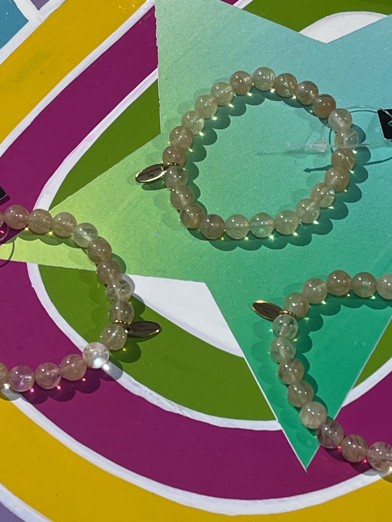 Citrine Crystal Stretch Bracelet