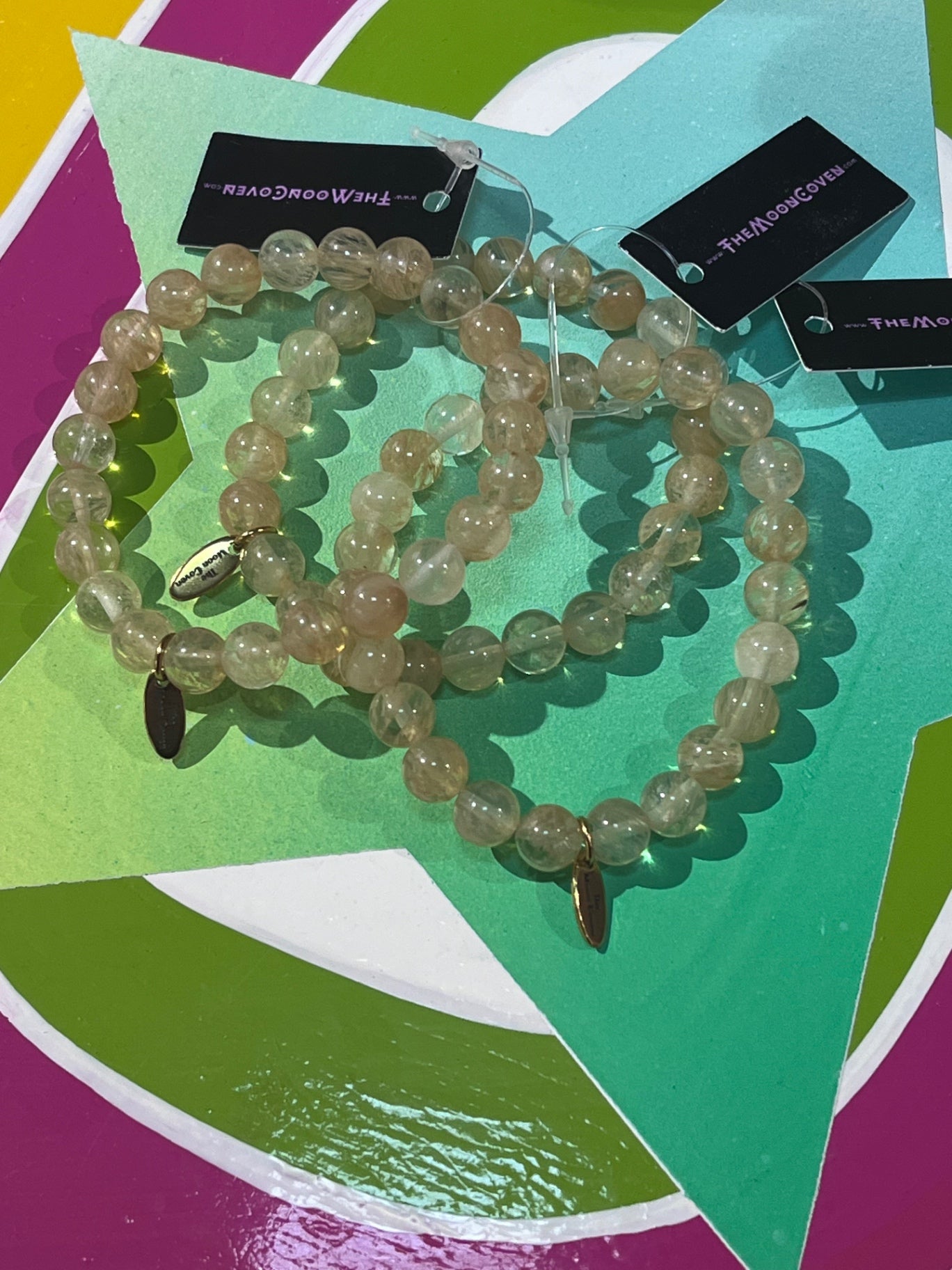 Citrine Crystal Stretch Bracelet