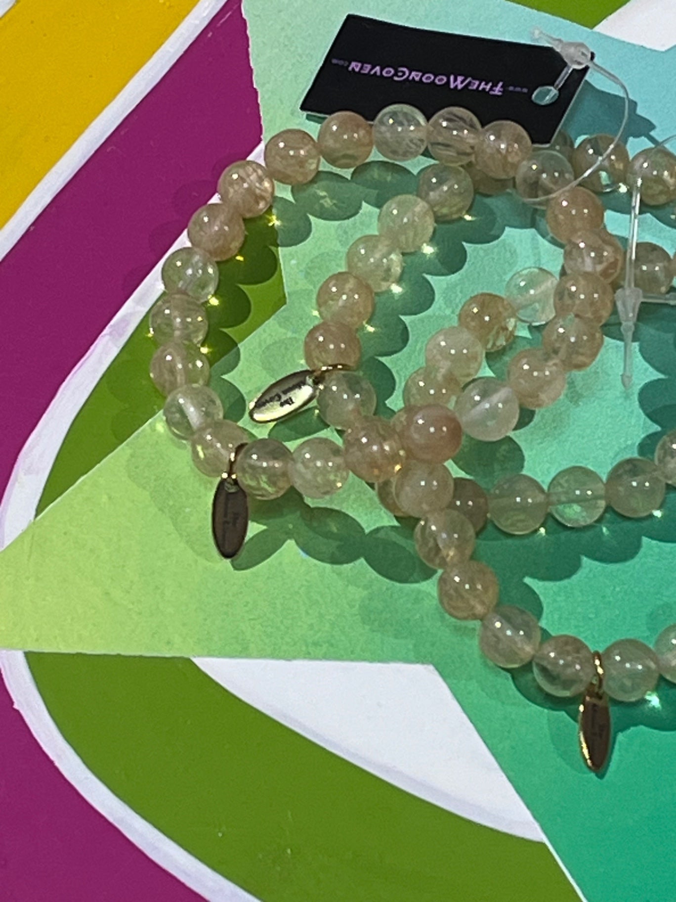 Citrine Crystal Stretch Bracelet