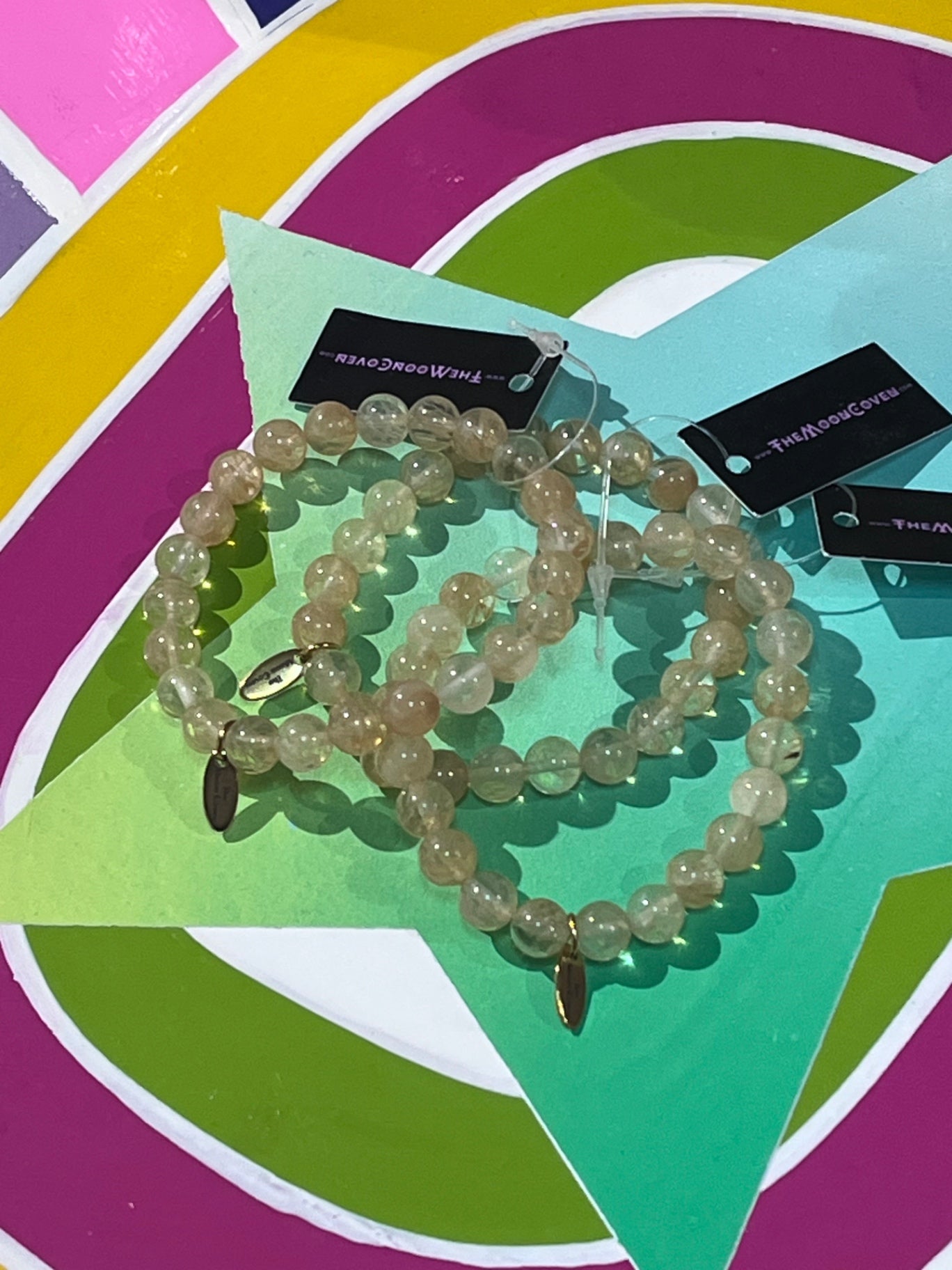 Citrine Crystal Stretch Bracelet