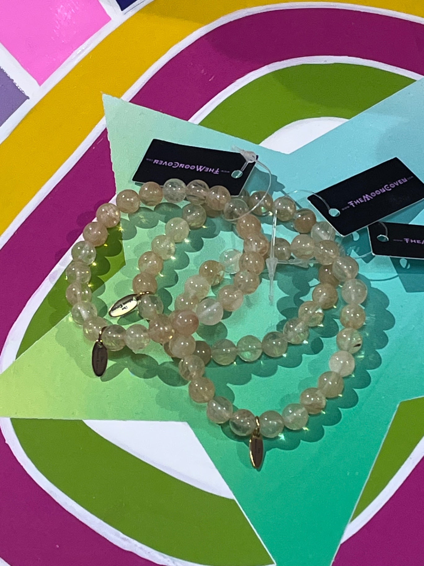 Citrine Crystal Stretch Bracelet