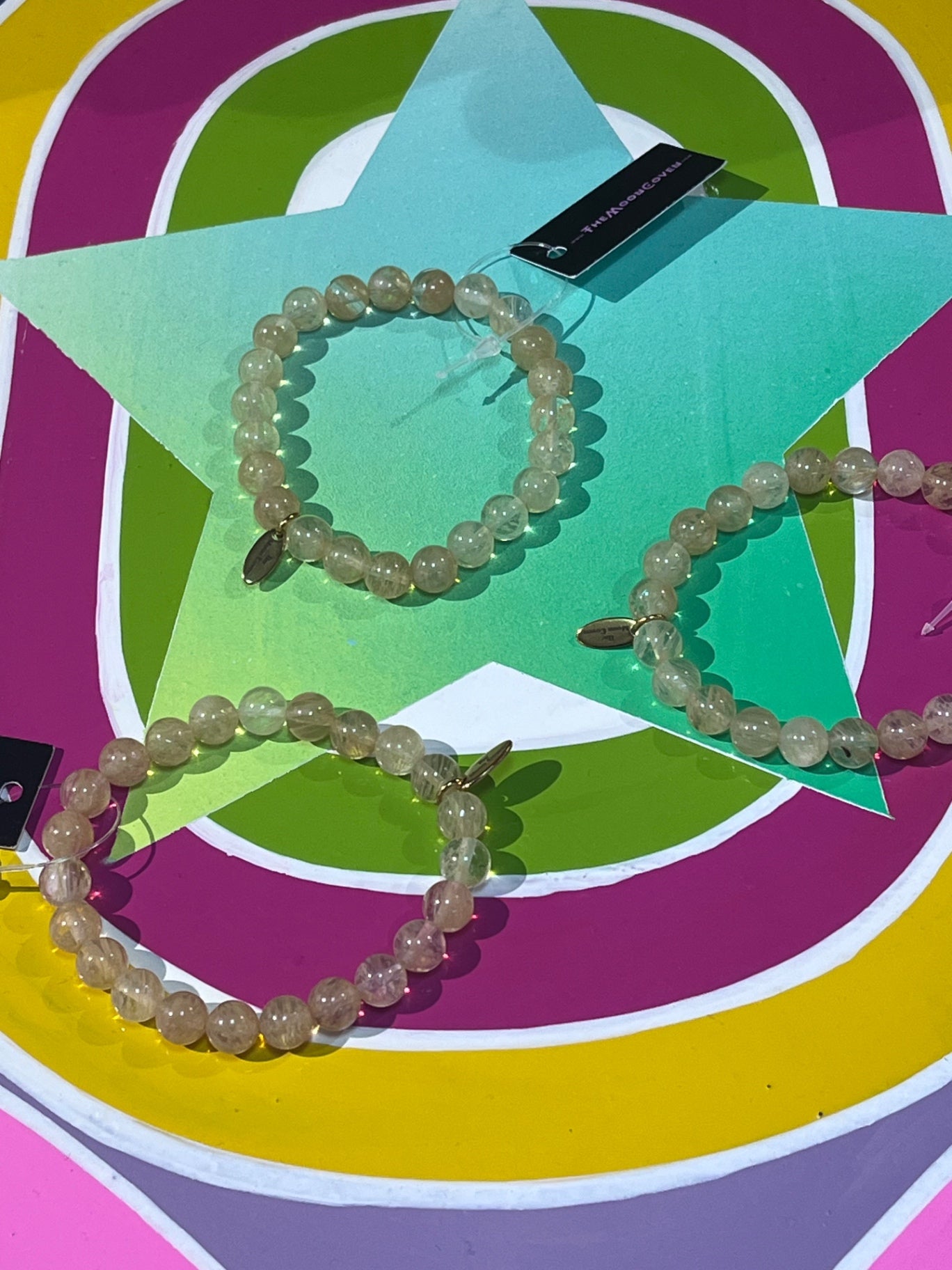 Citrine Crystal Stretch Bracelet