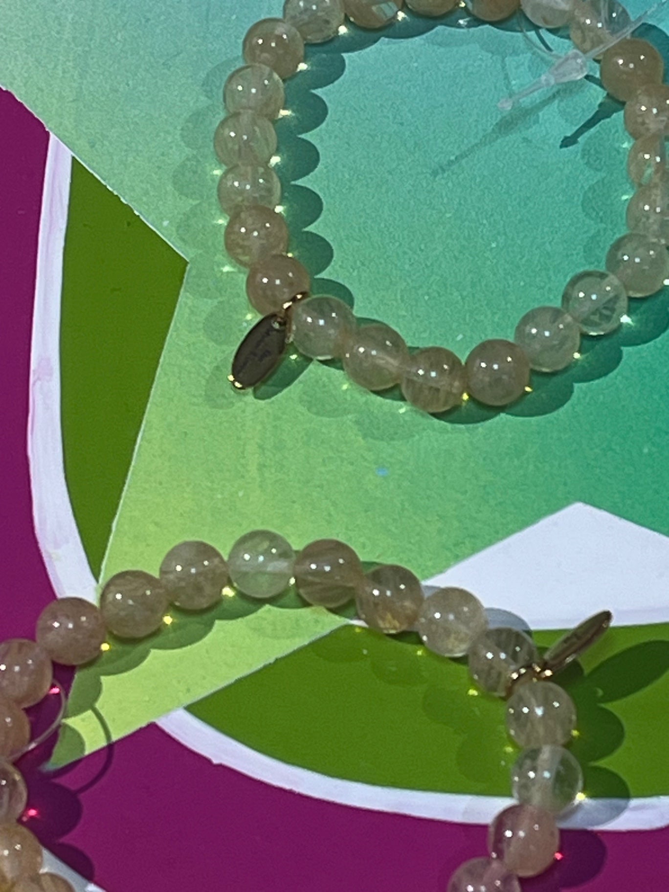 Citrine Crystal Stretch Bracelet