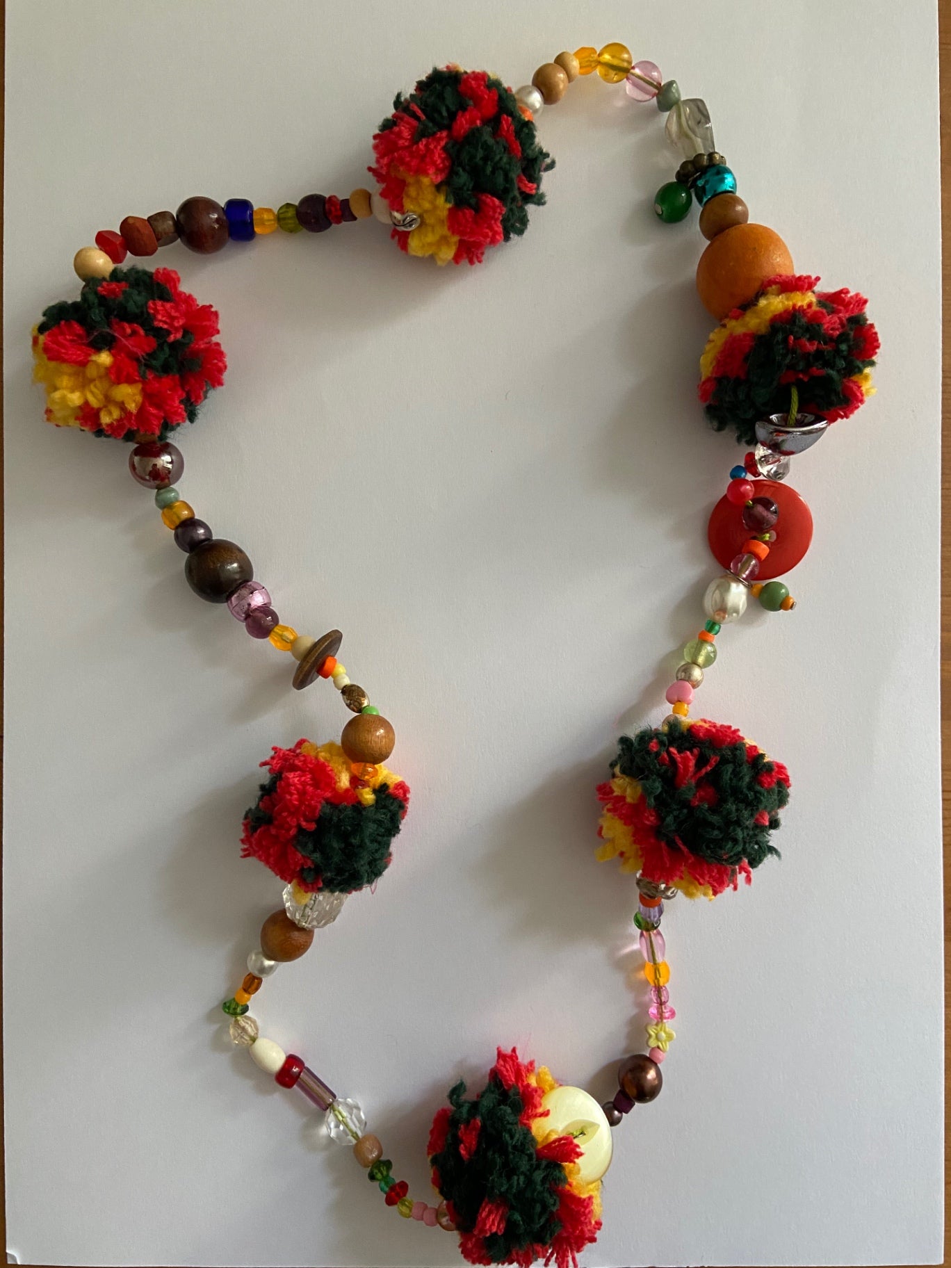 Pompom Necklace 11