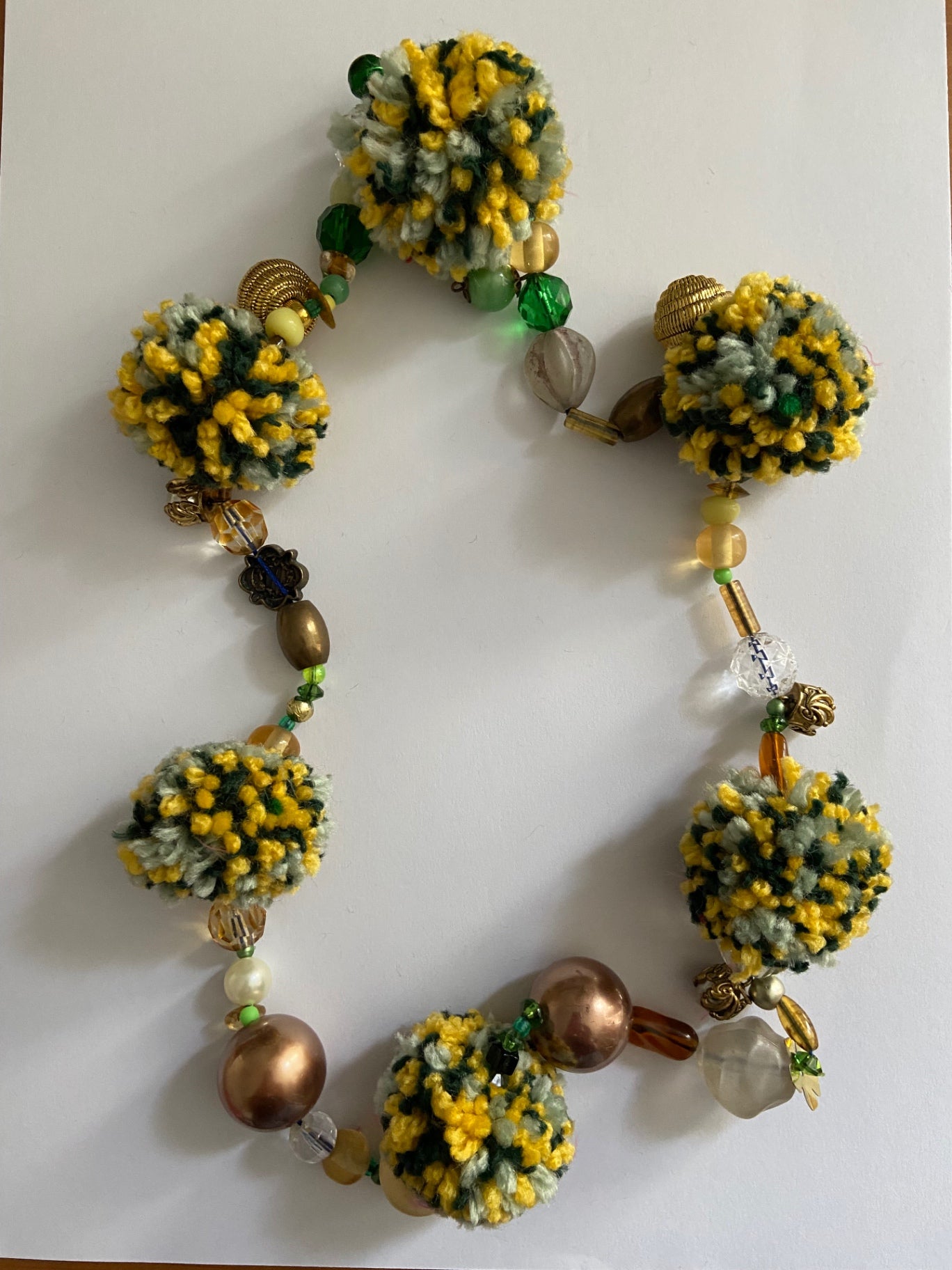Pom Pom Necklace 15