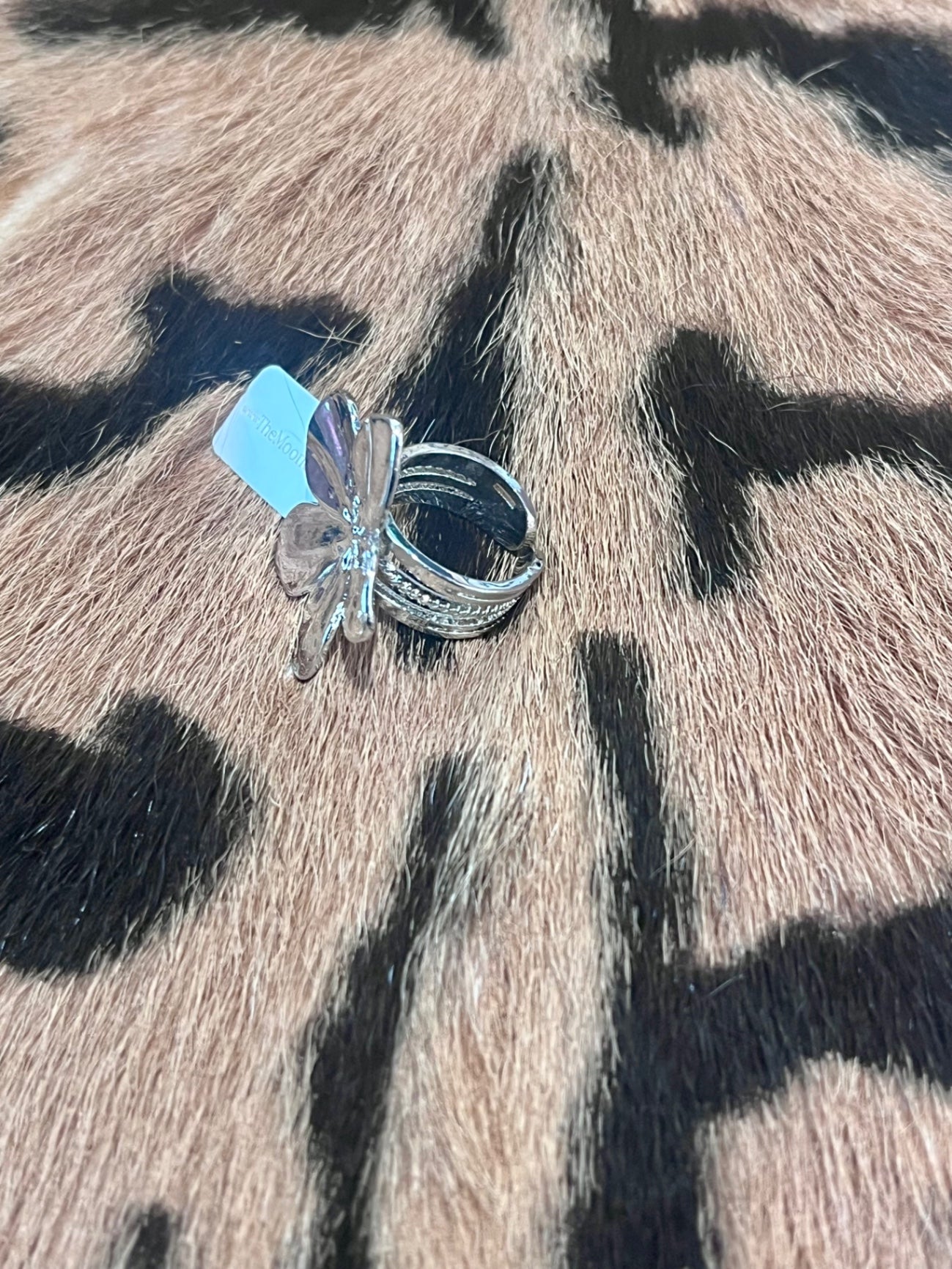 Silver Daisy Flower Ring