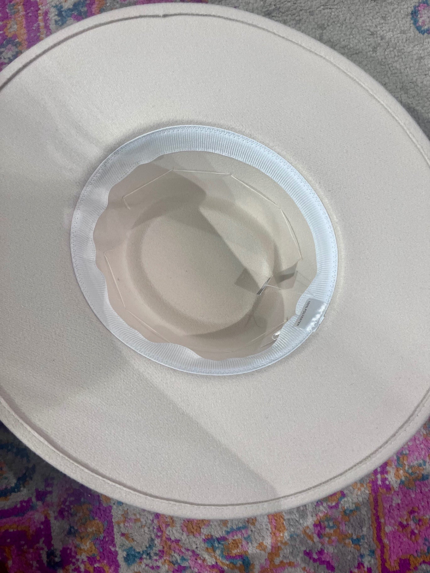 Sun Heart Cream Rancher Hat