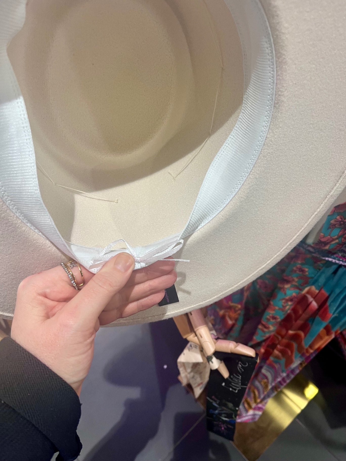 Sun Heart Cream Rancher Hat