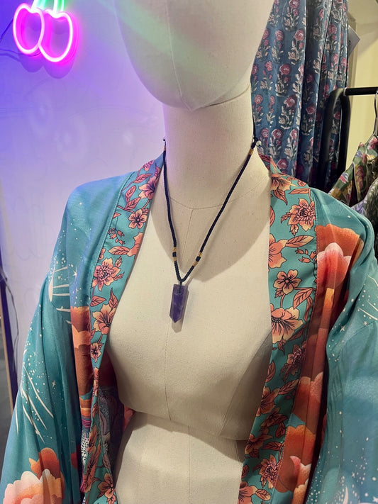 Amethyst Point Adjustable Ripe Necklace