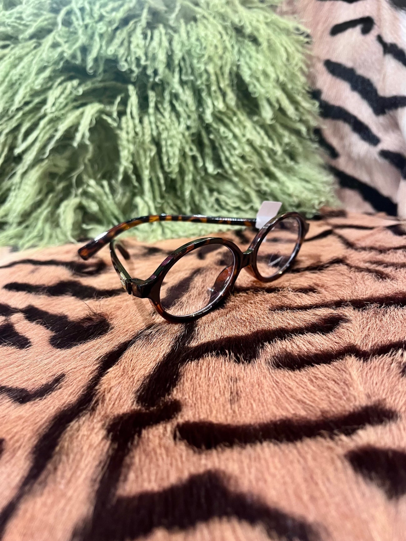 Preppy Leopard Anti Blue Light Glasses