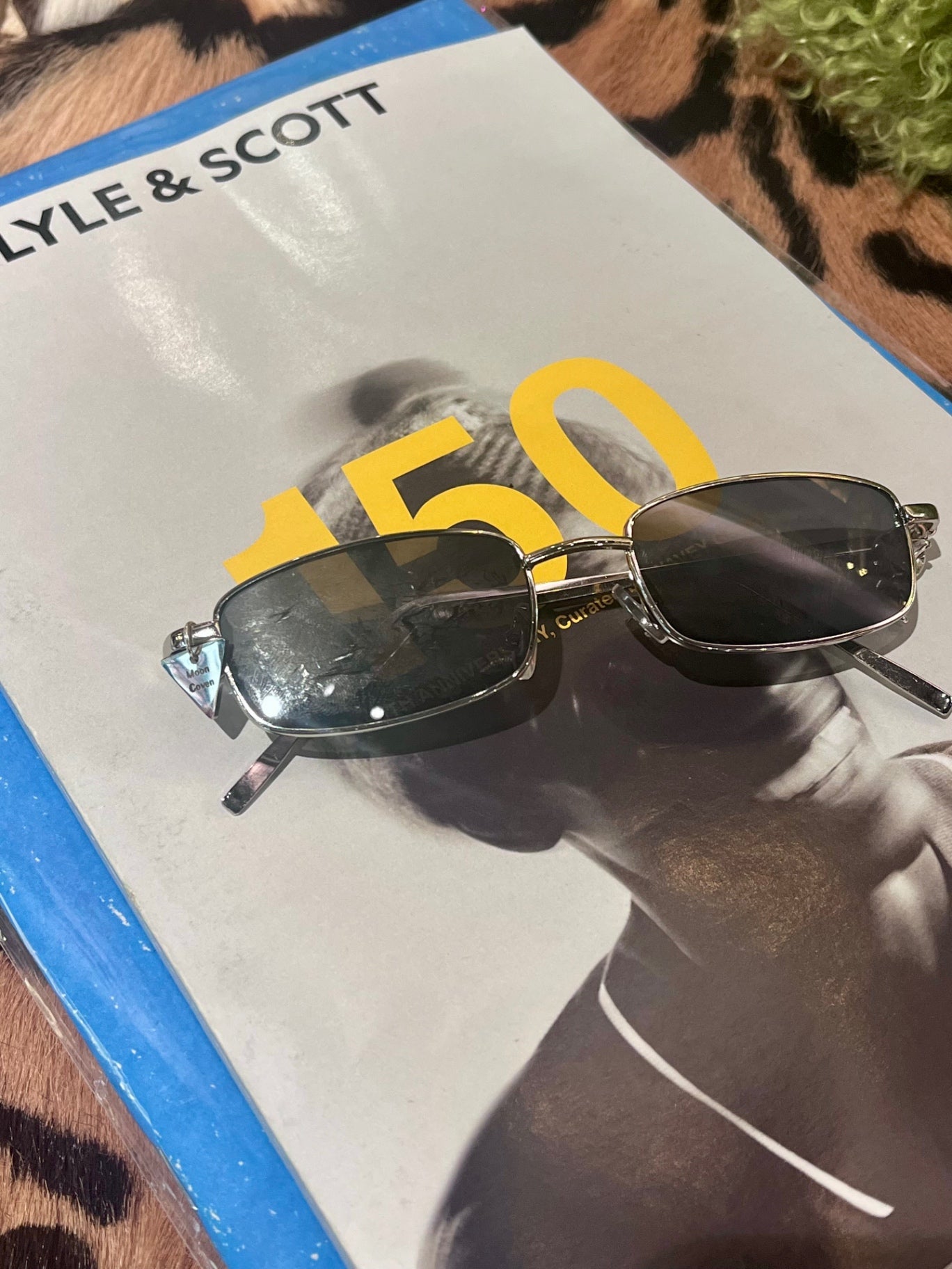 Buffy Moon Charm Silver Sunnies