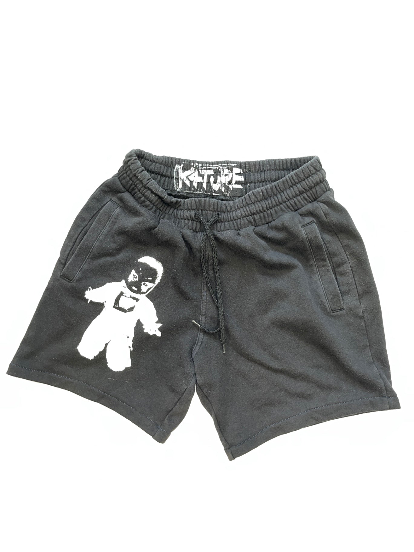 K4TURE baggy baby print shorts