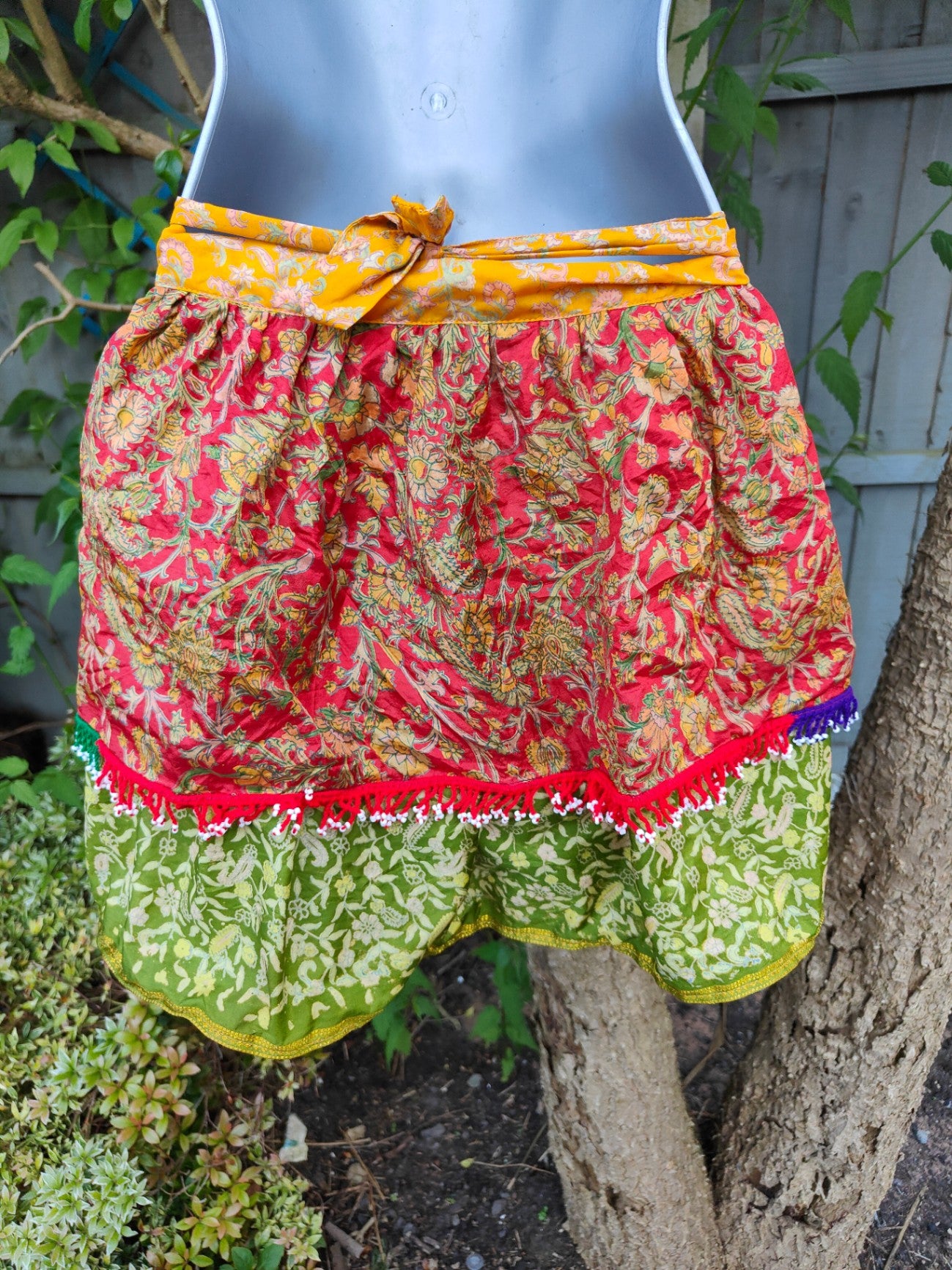 Boho slip skirt