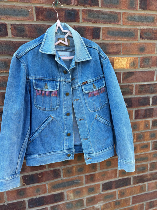 Red Wine Supernova Vintage Jacket