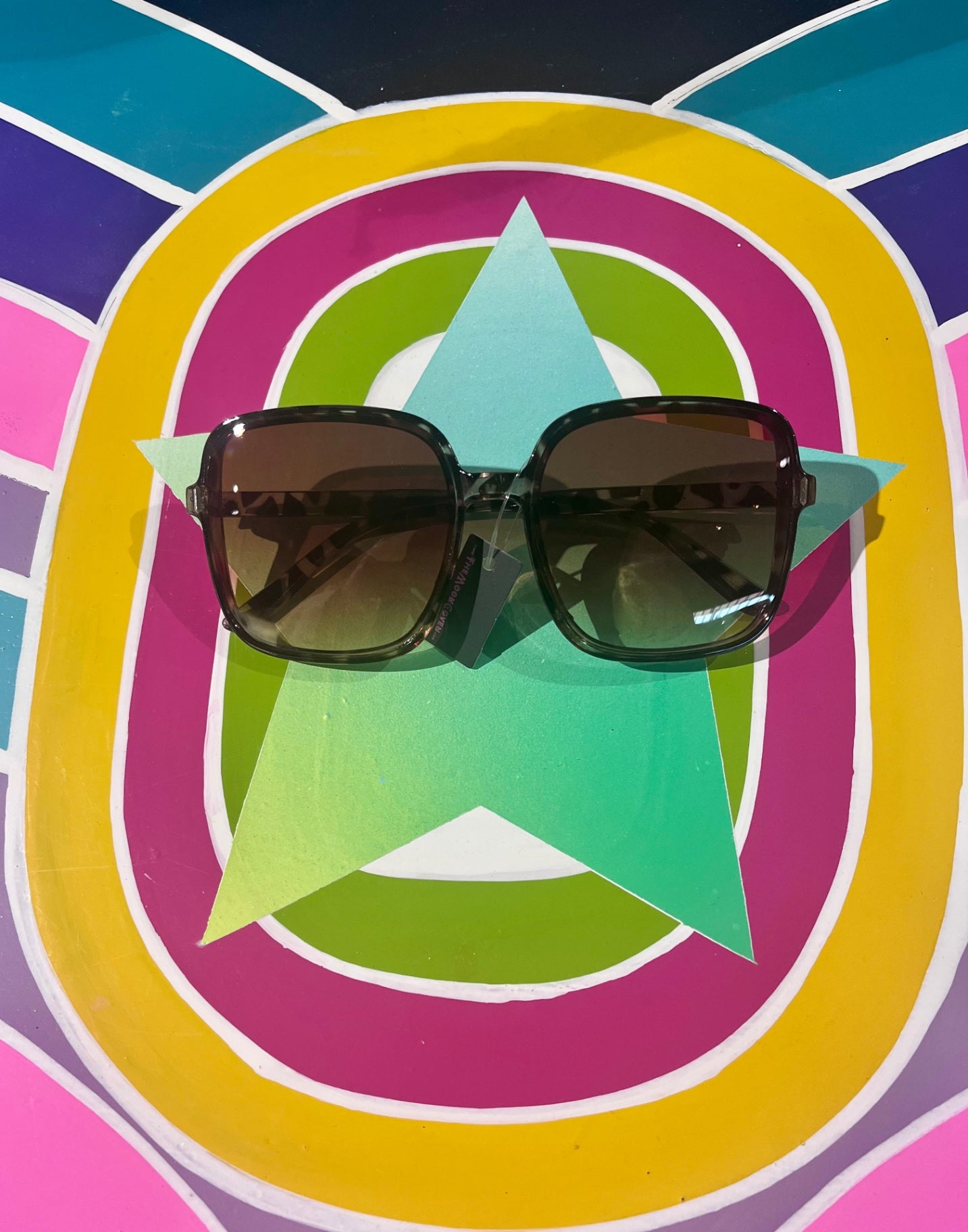 Leopard 60s Shirley Sunnies