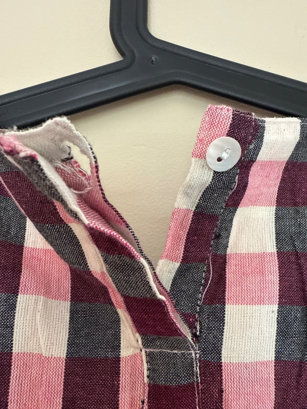 Hasthology Checked Dress